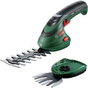 Bosch Akku-Strauch & Grasscheren-Set Isio (grün/schwarz, Li-Ionen Akku 1,5Ah 3,6Volt)