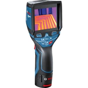 Bosch Akku-Wärmebildkamera GTC 400 C Professional, 12Volt, Thermodetektor (blau/schwarz, Li-Ionen-Akku 2,0Ah, L-BOXX)