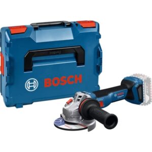 Bosch Akku-Winkelschleifer GWS 18V-11 Professional solo, 18Volt (blau, ohne Akku und Ladegerät, in L-BOXX)