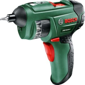 Bosch Akkuschrauber PSR Select 3,6Volt (grün/schwarz, Li-Ion-Akku 1,5Ah, im Koffer)
