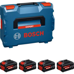 Bosch Expert Akku EXBA18V-55, 4 Stück (schwarz, L-BOXX, AMPShare Alliance)