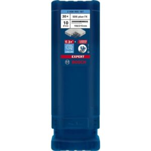 Bosch Expert Hammerbohrer SDS-plus-7X, Ø 10mm, 30 Stück (Arbeitslänge 150mm)