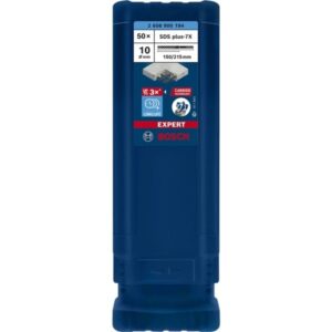 Bosch Expert Hammerbohrer SDS-plus-7X, Ø 10mm, 50 Stück (Arbeitslänge 150mm)