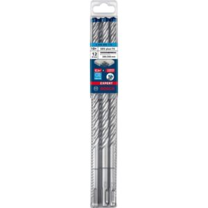 Bosch Expert Hammerbohrer SDS-plus-7X, Ø 12mm, 10 Stück (Arbeitslänge 200mm)