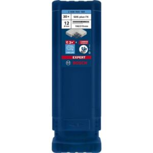 Bosch Expert Hammerbohrer SDS-plus-7X, Ø 12mm, 30 Stück (Arbeitslänge 150mm)