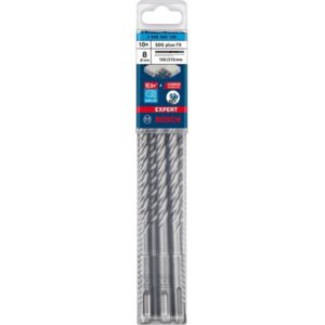 Bosch Expert Hammerbohrer SDS-plus-7X, Ø 8mm, 10 Stück (Arbeitslänge 150mm)