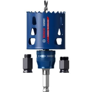 Bosch Expert Lochsäge 'ToughMaterial', Ø 51mm, Starter Kit (2", mit Power Change Plus-Adapter)