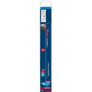 Bosch Expert Säbelsägeblatt ‘Thick Tough Metal’ S 1255 CHC, 10 Stück (Länge 300mm)