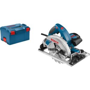 Bosch Handkreissäge GKS 65 GCE Professional (blau/schwarz, L-BOXX, 1.800 Watt)