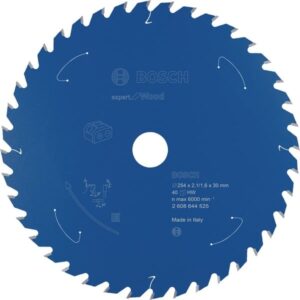 Bosch Kreissägeblatt Expert for Wood, Ø 254mm, 40Z (Bohrung 30mm, für Akku-Tischkreissägen)