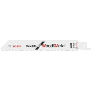 Bosch Säbelsägeblatt S 922 VF Flexible for Wood and Metal, 25 Stück (Länge 150mm)
