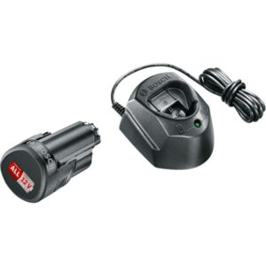 Bosch Starter-Set 12V (1,5Ah + GAL 1210 CV) (schwarz, Akku + Ladegerät)