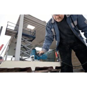 Bosch Stichsäge GST 150 CE Professional (blau/schwarz, 780 Watt, Koffer, Absaugset)