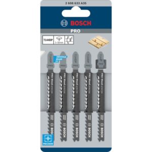 Bosch Stichsägeblatt T 144 DP Precision for Wood, 100mm (5 Stück)
