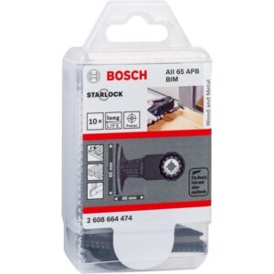 Bosch Tauchsägeblatt AII 65 APB Wood + Metal (10 Stück, BIM, Breite 65mm)