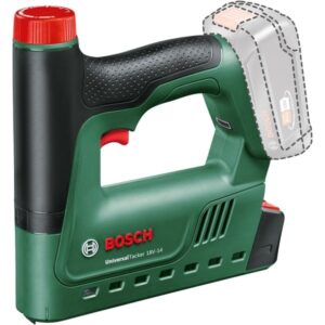 Bosch UniversalTacker 18V-14, 18Volt, Elektrotacker (grün/schwarz, ohne Akku und Ladegerät, POWER FOR ALL ALLIANCE)