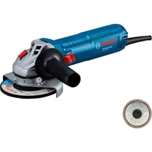 Bosch Winkelschleifer GWS 12-125 Professional (blau, 1.200 Watt, inkl. SDS-Überwurfmutter)