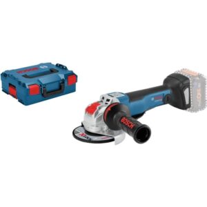 Bosch X-LOCK Winkelschleifer GWX 18V-10 PC Professional (blau/schwarz, ohne Akku und Ladegerät, in L-BOXX)