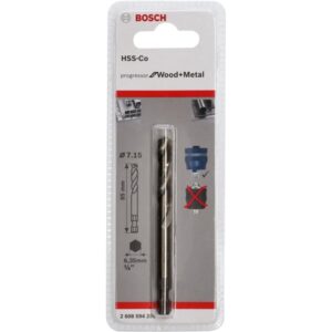 Bosch Zentrierbohrer Plus HSS-Co, Ø 7,15mm x 85mm (für Lochsägen)