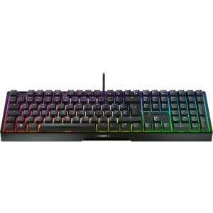 CHERRY XTRFY MX 3.1, Gaming-Tastatur (schwarz, DE-Layout, Cherry MX2A Brown)