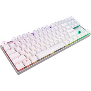 CHERRY XTRFY MX 8.2 TKL Wireless, Gaming-Tastatur (weiß, DE-Layout, Cherry MX2A Red)