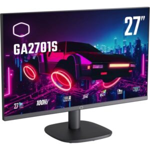 Cooler Master GA2701S, Gaming-Monitor (69 cm (27 Zoll), schwarz, FullHD, IPS, Adaptive-Sync, 100Hz Panel)