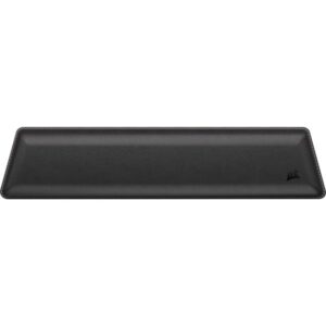 Corsair Gepolsterte Doppelschicht-Handballenauflage, Handgelenkauflage (schwarz/schwarz, Tenkeyless)