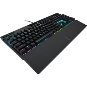 Corsair K70 RGB PRO, Gaming-Tastatur (schwarz, DE-Layout, Cherry MX RGB Red)