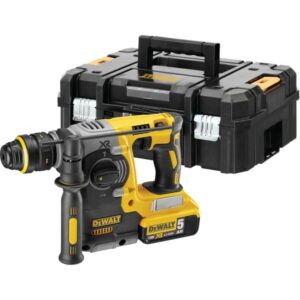DEWALT Akku-Kombihammer DCH274P2T, Bohrhammer (gelb, 2x Li-Ionen Akku 5,0Ah, im Koffer)