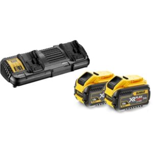 DEWALT Starter-Set DCB132X2, Ladegerät (schwarz/gelb, 54Volt, 3Ah)