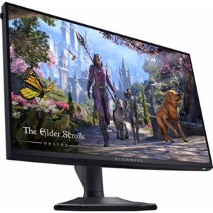 Dell Alienware AW2725QF Dual-Resolution, Gaming-Monitor (68.6 cm (27 Zoll), schwarz, UltraHD/4K, IPS, Adaptive-Sync, G-SYNC kompatibel, 180Hz Panel)