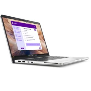 Dell Pro 13 Plus (YXWNP), Notebook (silber, Intel® Core™ Ultra 5 235U, Intel® Graphics, 16 GB LPDDR5, 512 GB (512 GB SSD), Windows 11 Pro)