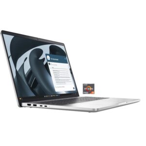 Dell Pro 16 Plus (3RCH2), Notebook (silber, AMD Ryzen 5 PRO 230, AMD Radeon 760M, 16 GB LPDDR5X, 512 GB (512 GB SSD), Windows 11 Pro)