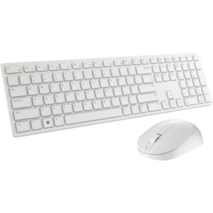 Dell Pro-Wireless-Tastatur und -Maus (KM5221W), Desktop-Set (weiß, DE-Layout)
