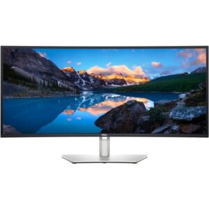 Dell U3423WE, LED-Monitor (87 cm (34 Zoll), silber/schwarz, WQHD, IPS, Curved, USB-C)