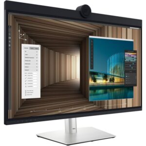 Dell UltraSharp U3224KBA, LED-Monitor (79.9 cm (31.5 Zoll), schwarz/silber, 6K-Monitor, IPS-Black, Webcam, USB-C/Thunderbolt 4)