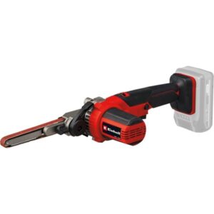 EINHELL Akku-Bandfeile TE-BF 18 Li-solo, 18Volt, Elektrofeile (rot/schwarz, ohne Akku und Ladegerät, in Werkzeugtasche)