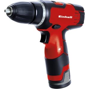 EINHELL Akku-Bohrschrauber TH-CD 12-2 Li, 12Volt (rot/schwarz, Li-Ionen Akku 1,3Ah)