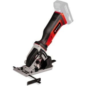 EINHELL Akku-Mini-Handkreissäge TE-CS 18/89 Li-Solo, 18Volt (rot/schwarz, ohne Akku und Ladegerät)