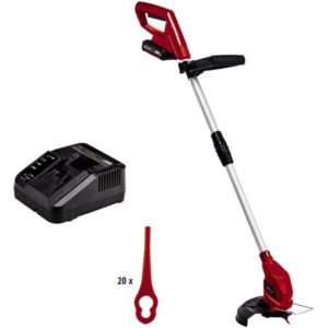 EINHELL Akku-Rasentrimmer GC-CT 18/24 Li (rot/schwarz, Li-Ion Akku 2,0Ah)