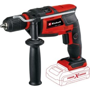 EINHELL Akku-Schlagbohrmaschine TC-ID 18 Li-Solo, 18Volt (rot/schwarz, ohne Akku und Ladegerät)