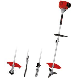 EINHELL Benzin-Multifunktionsantrieb GC-MM 52 I AS, Rasentrimmer (rot/schwarz, inkl. 4 Werkzeuge)