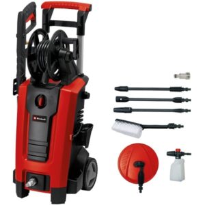EINHELL Hochdruckreiniger TE-HP 140 (rot/schwarz, 1.900 Watt, 140 bar)