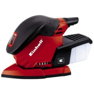 EINHELL Multischleifer TE-OS 1320, Deltaschleifer (rot/schwarz, 130 Watt)