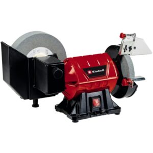 EINHELL Nass-Trockenschleifer TC-WD 200/150, Doppelschleifer (rot/schwarz, 250 Watt)