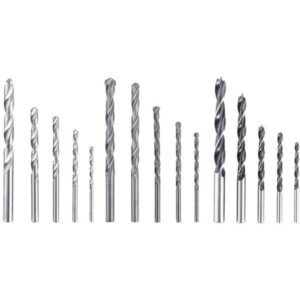 EINHELL POWERBOX Bohrer-Satz, 15-teilig, 3 Kassetten (Ø 3 / 4 / 5 / 6 / 8 / 10mm, Metall, Holz, Stein)