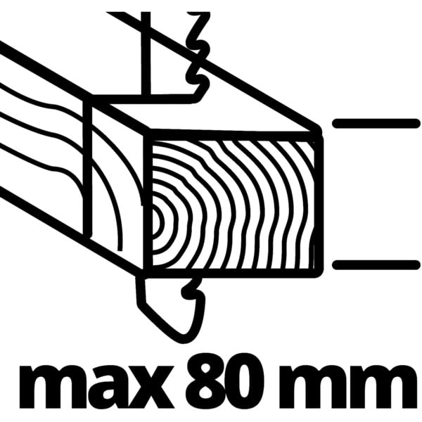 EINHELL Power X-Change Akku-Stichsäge TE-JS 18 Li-Solo, 18Volt (rot, ohne Akku und Ladegerät) – Bild 13