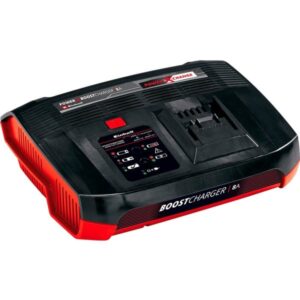 EINHELL Power-X-Change Ladegerät Power X-Boostcharger 8A (schwarz/rot)