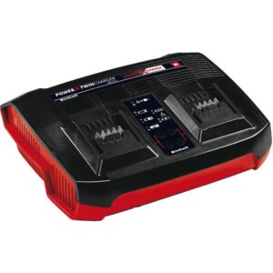 EINHELL Power-X-Twincharger 3 A, Ladegerät (schwarz/rot)