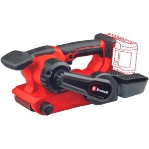 EINHELL Professional Akku-Bandschleifer TP-BS 18/457 Li BL - Solo, 18Volt (rot/schwarz, ohne Akku und Ladegerät)